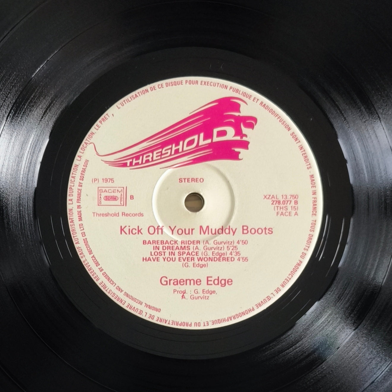 THE GRAEME EDGE BAND Featuring ADRIAN GURVITZ - Kick Off Your Muddy Boots