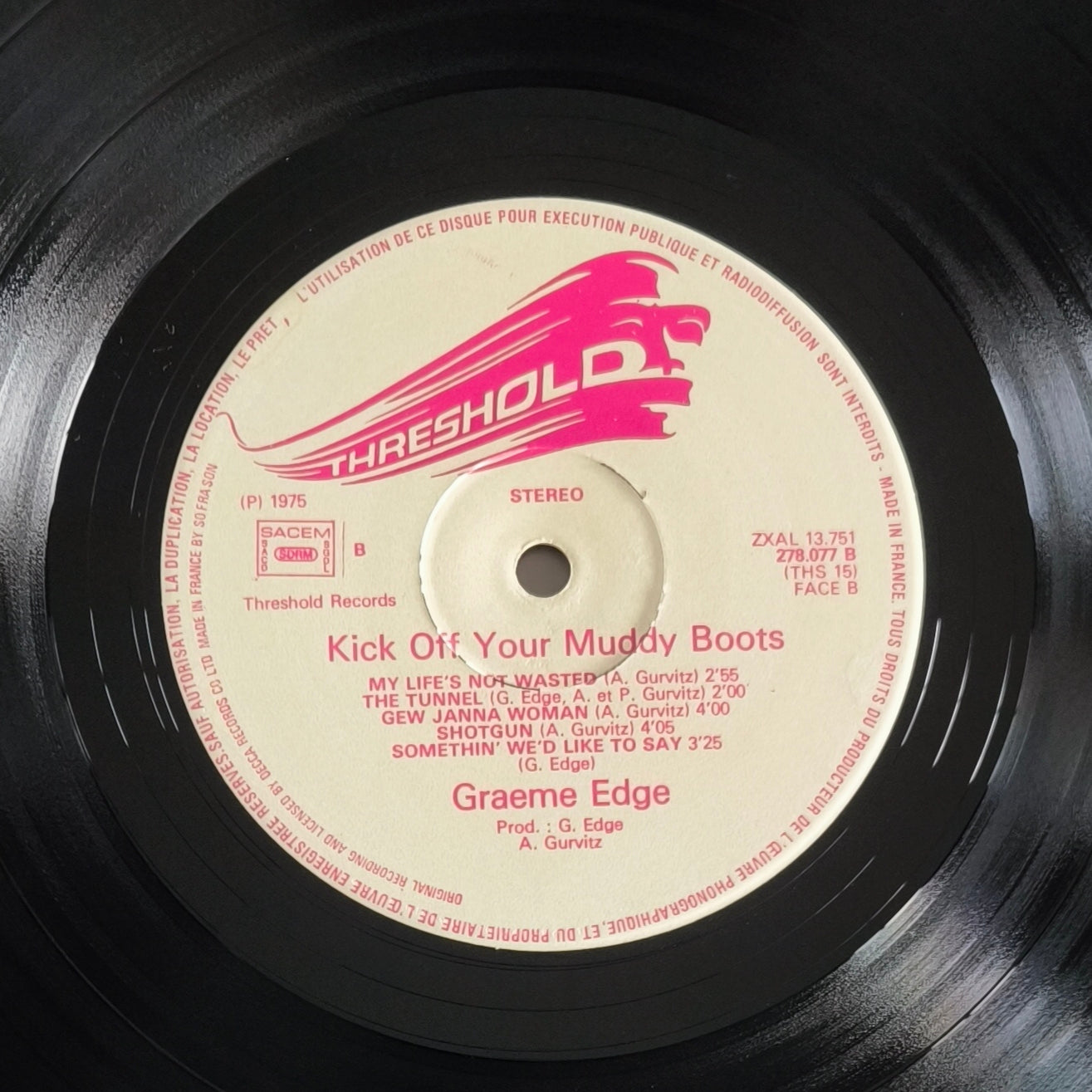 THE GRAEME EDGE BAND Featuring ADRIAN GURVITZ - Kick Off Your Muddy Boots
