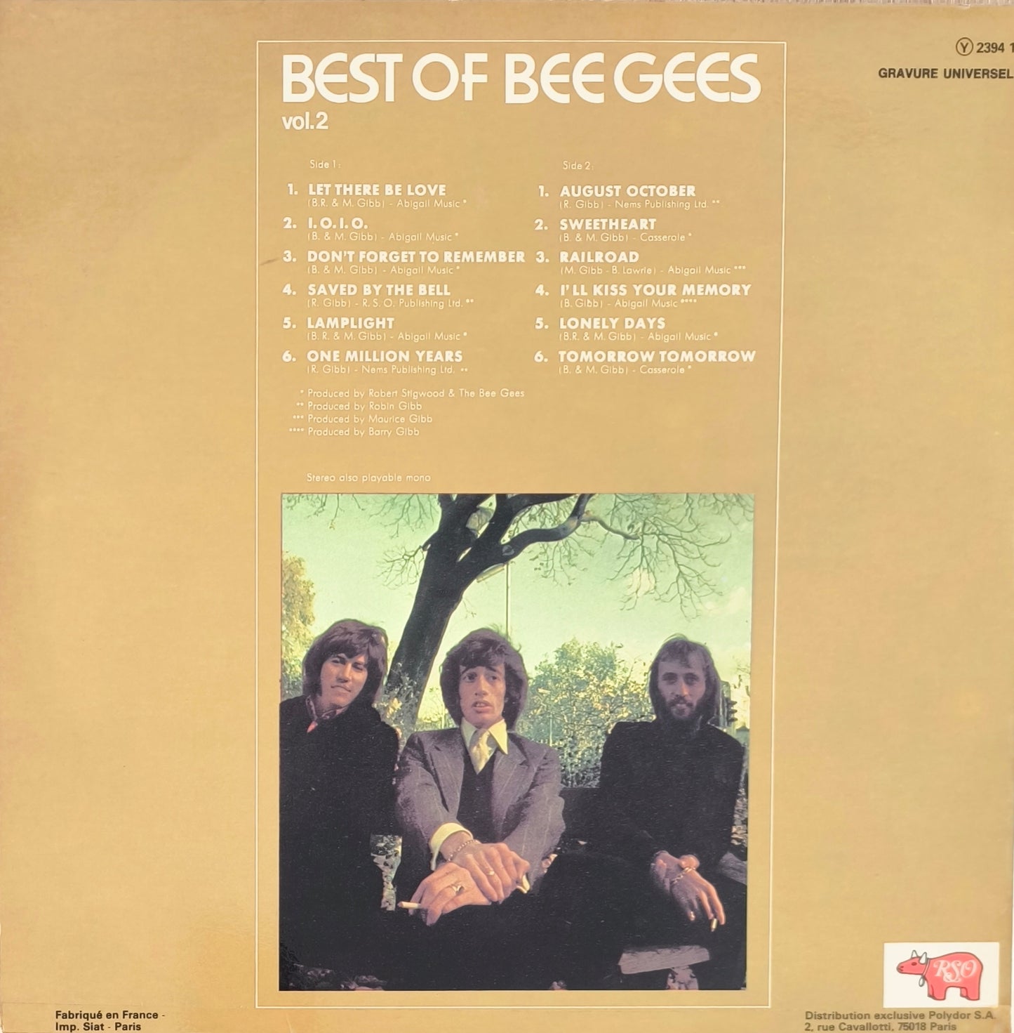 BEE GEES - Best Of Bee Gees (Vol. 2)