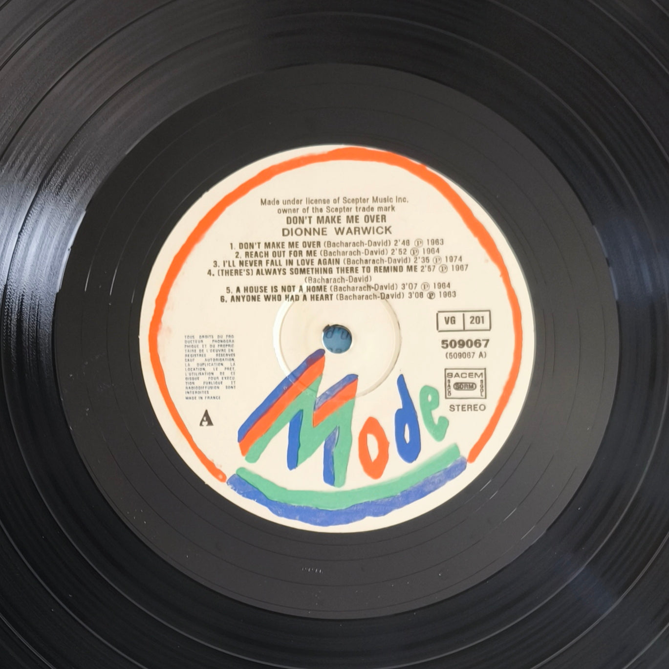 DIONNE WARWICK - Don't Make Me Over