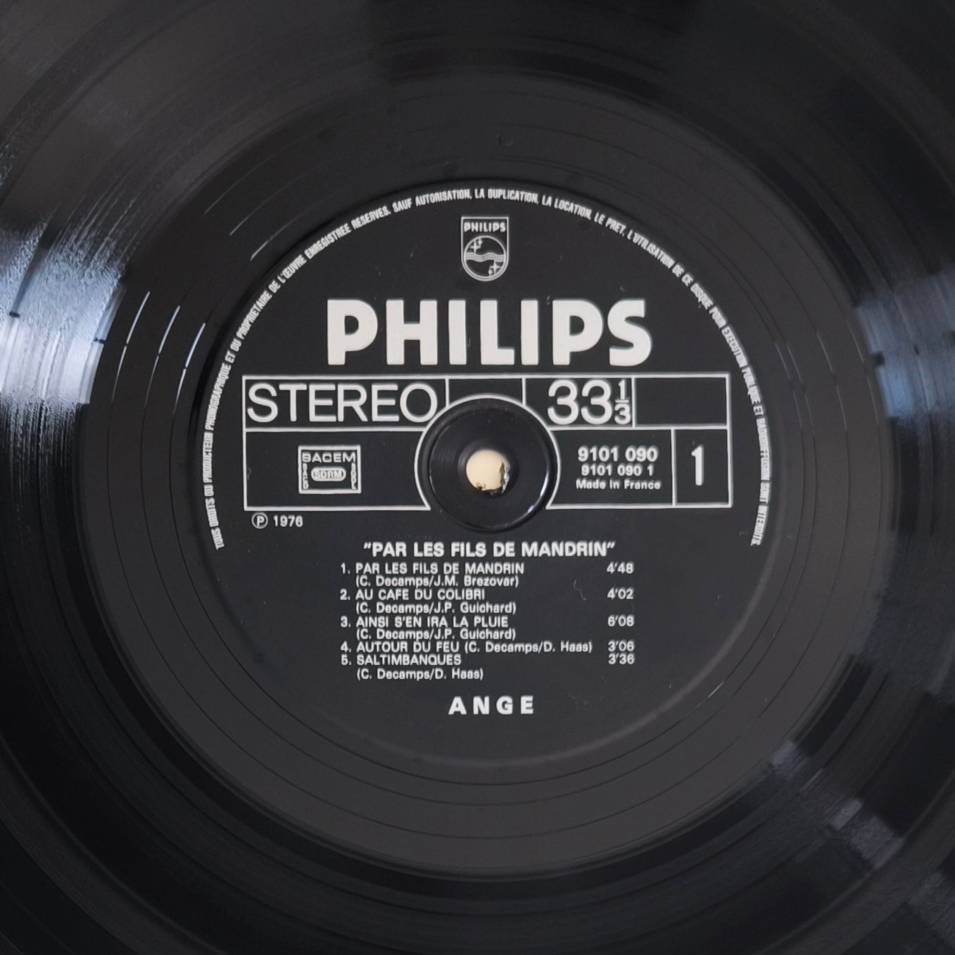 ANGE  - Par les Fils de Mandrin