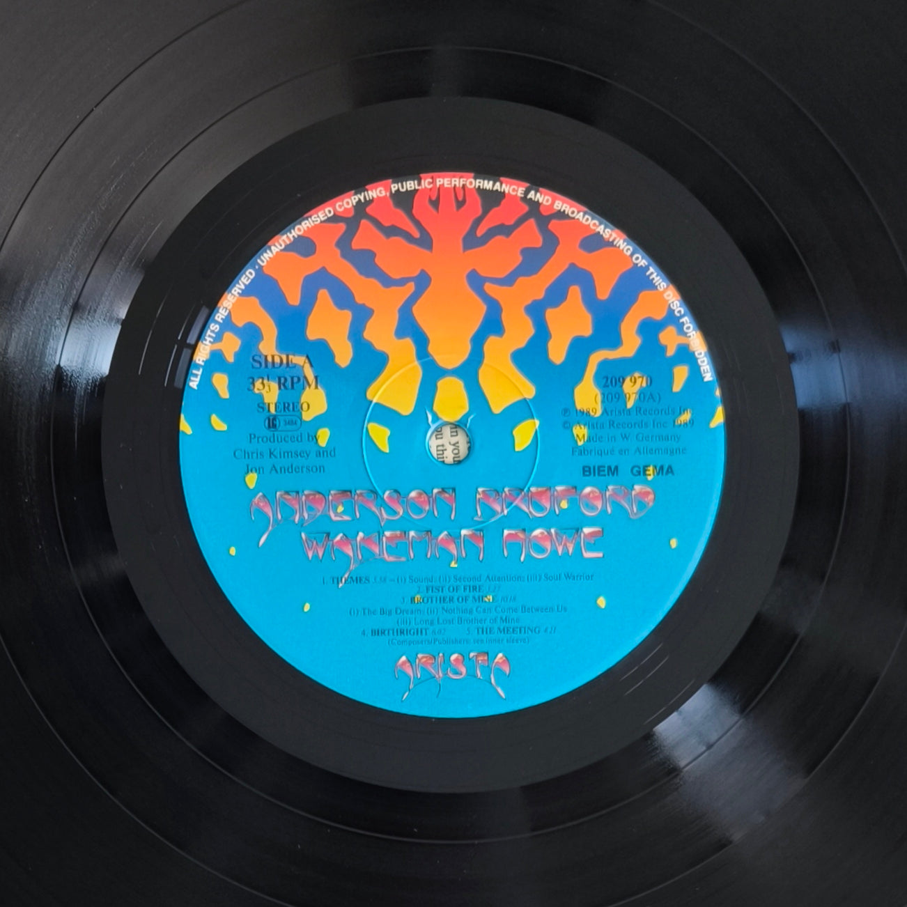 ANDERSON BRUFORD WAKEMAN HOWE- Anderson Bruford Wakeman Howe