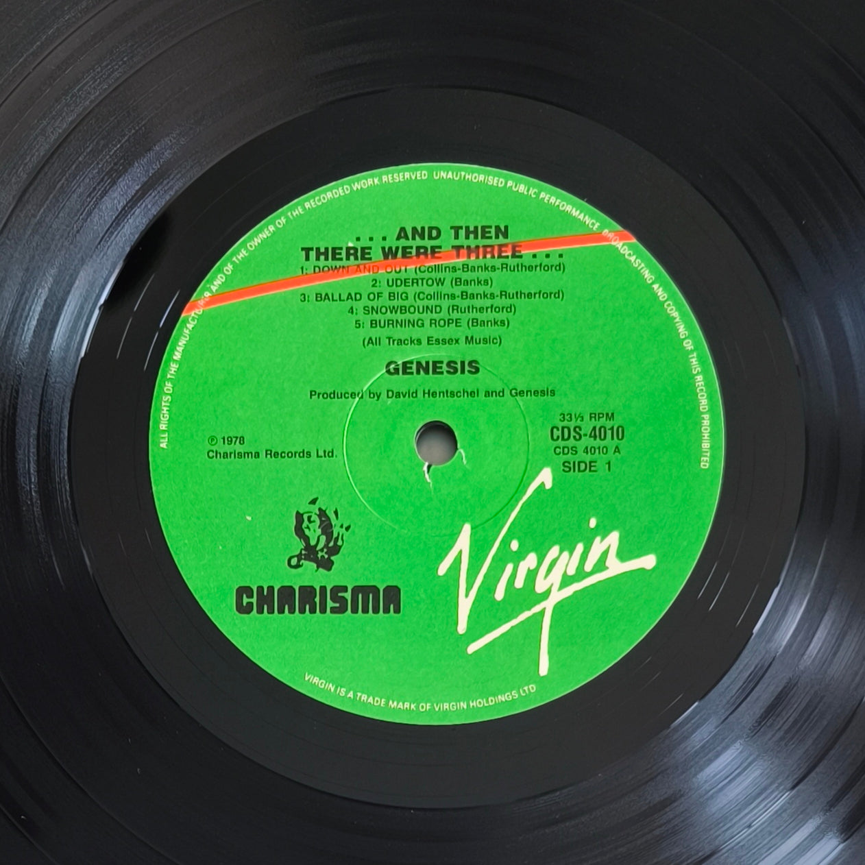 GENESIS - ...And Then There Were Three… (Pressage Australien)