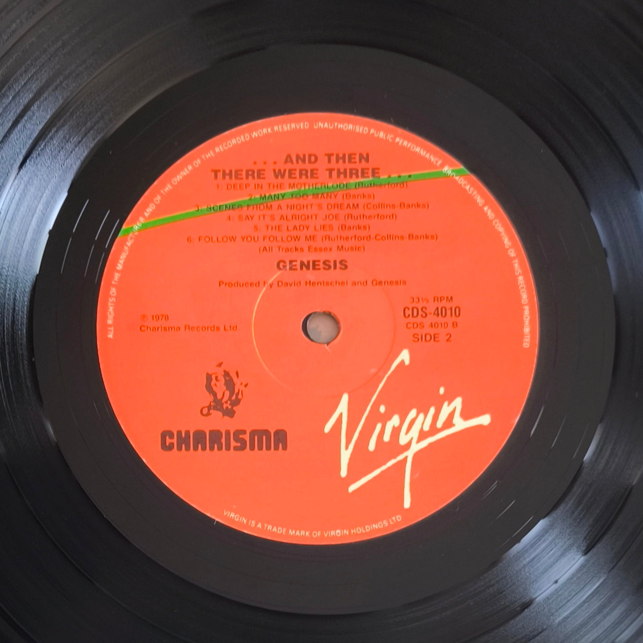 GENESIS - ...And Then There Were Three… (Pressage Australien)