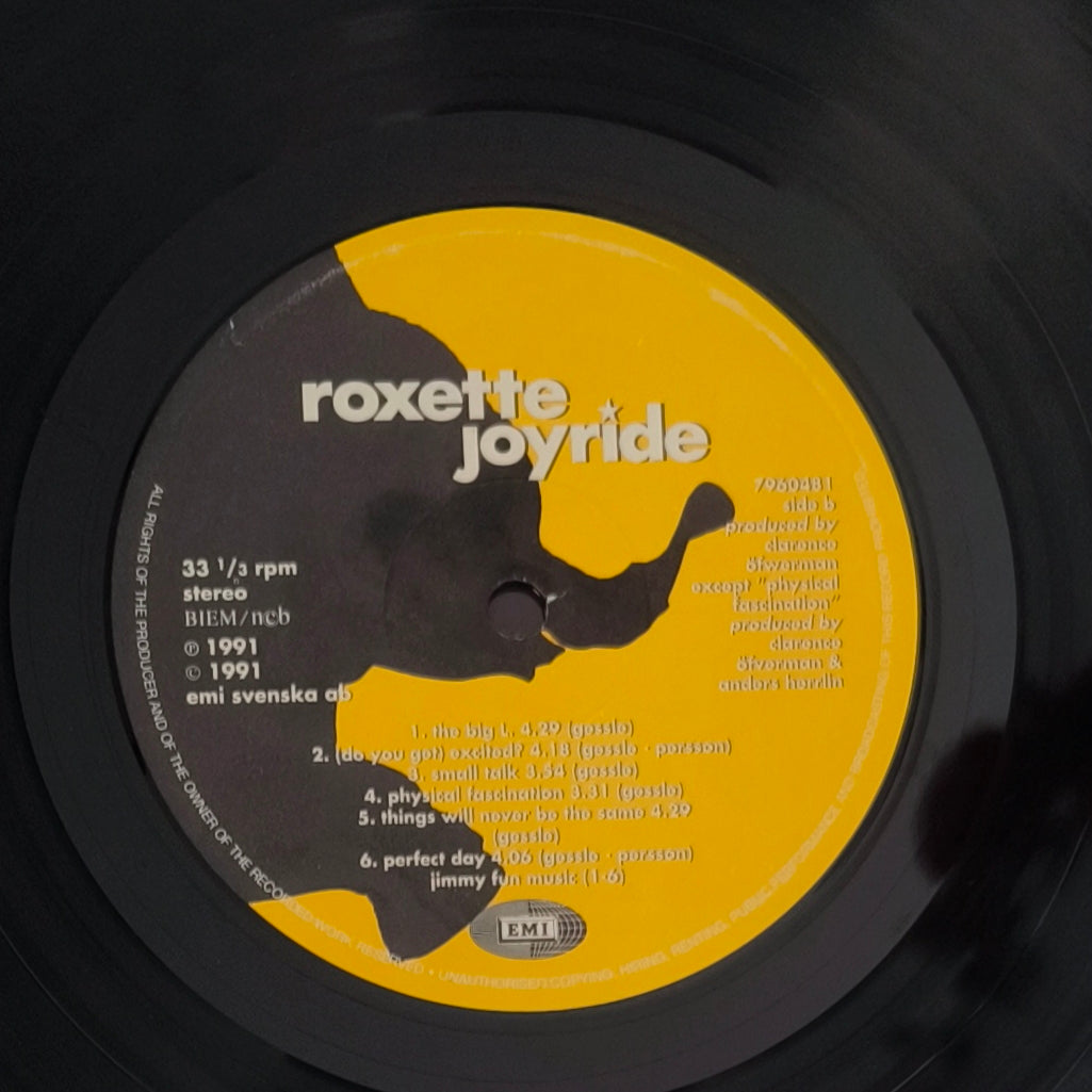 ROXETTE - Joyride (Pressage Scandinavia)