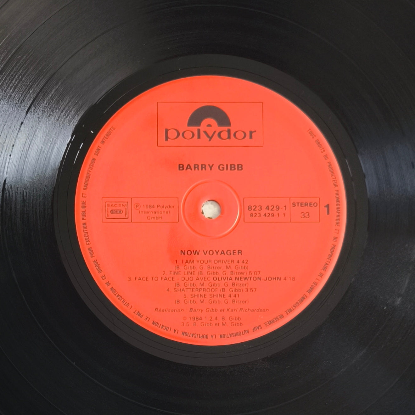 BARRY GIBB - Now Voyager