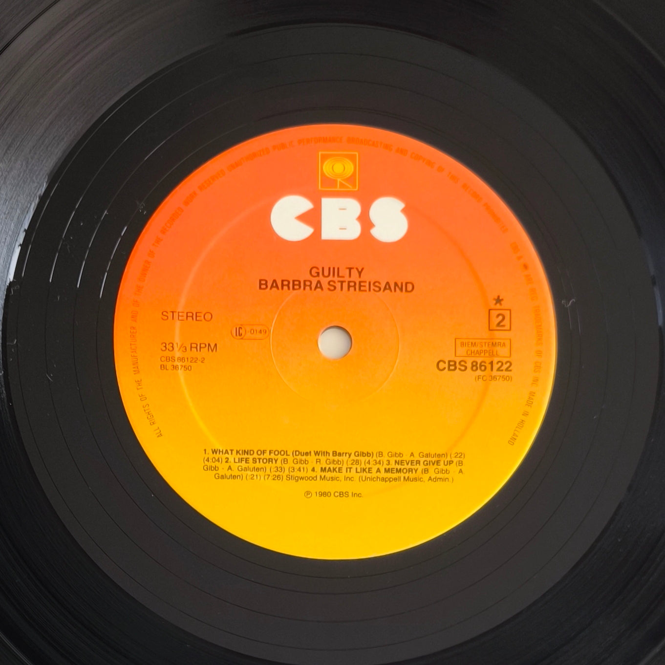 BARBRA STREISAND - Guilty