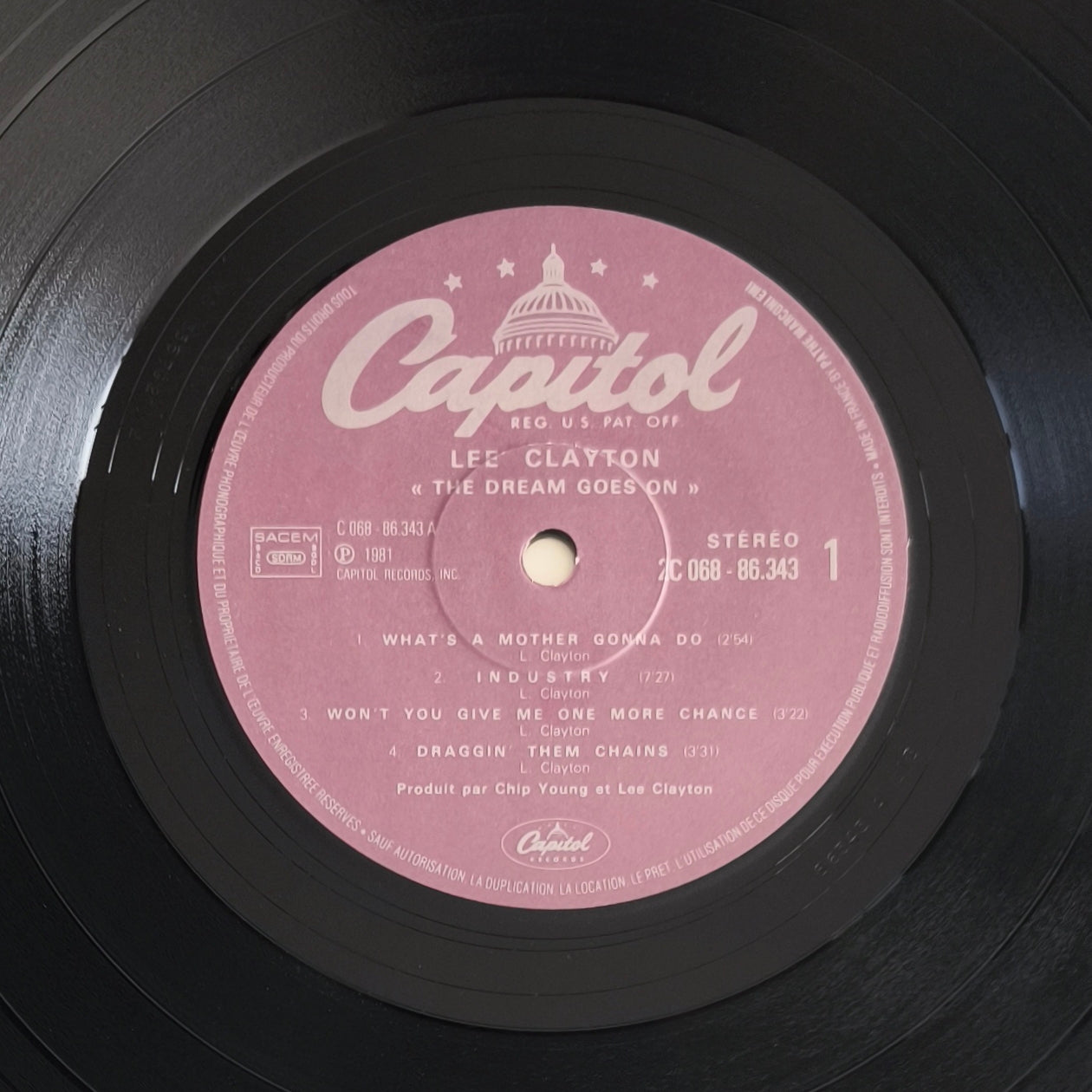 LEE CLAYTON - The Dream Goes On