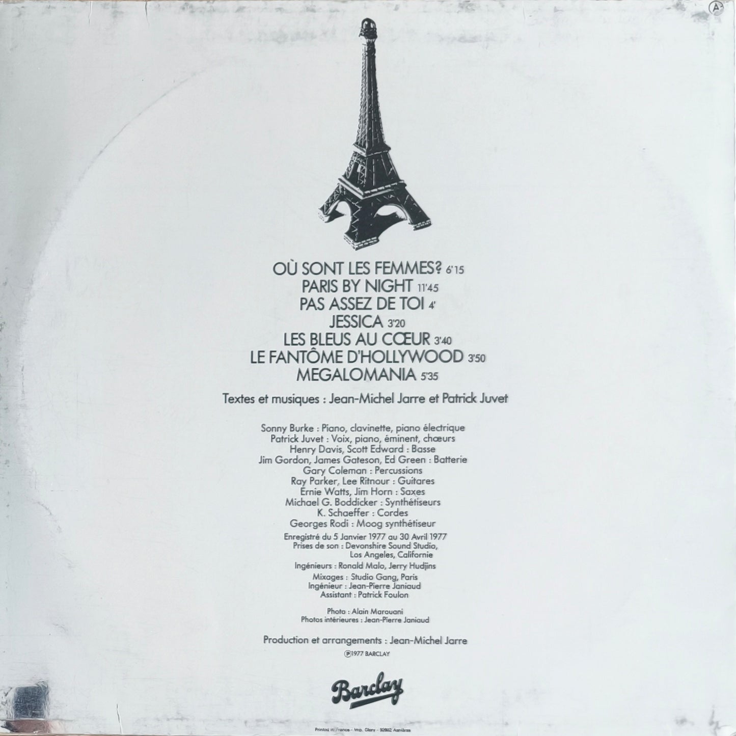 PATRICK JUVET -  Paris By Night