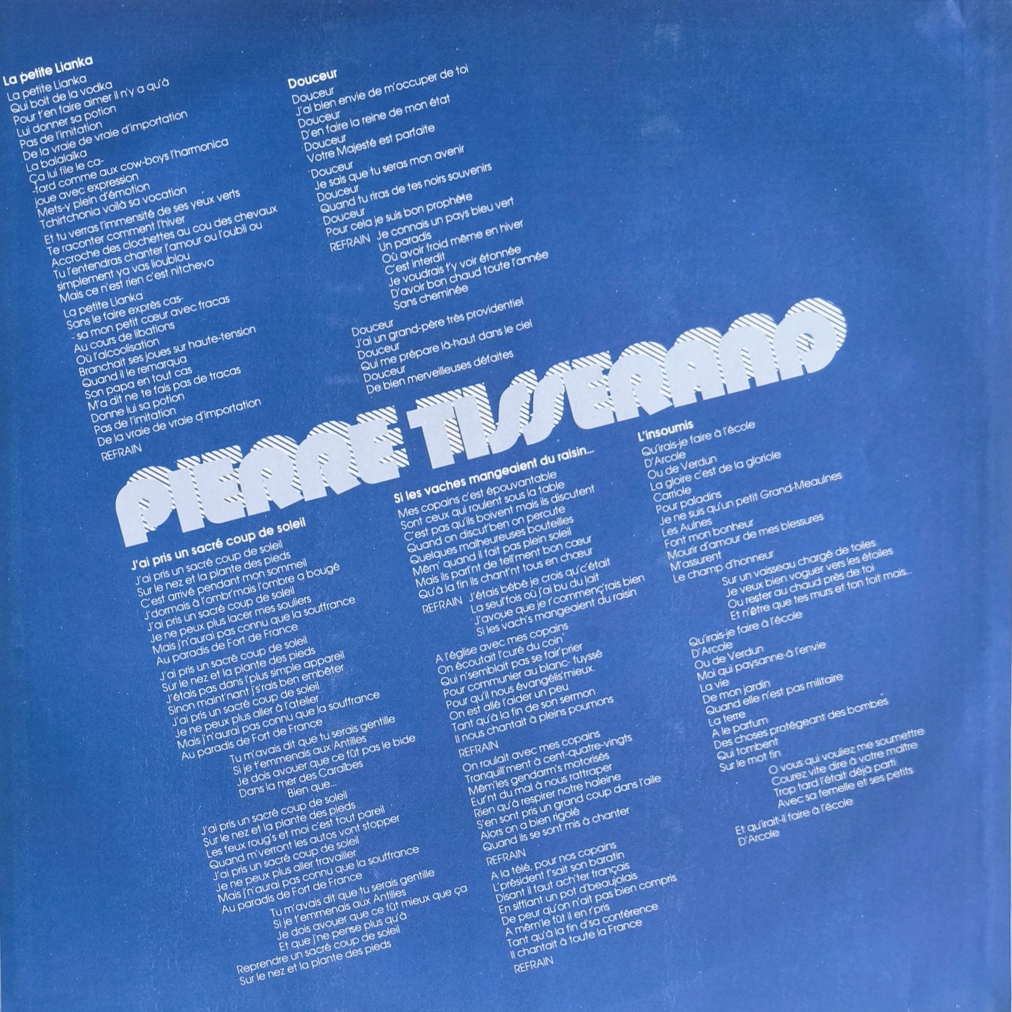 PIERRE TISSERAND - Douceur