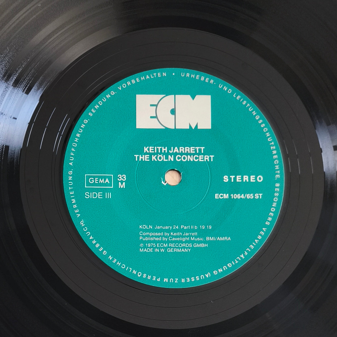 KEITH JARRETT - The Köln Concert