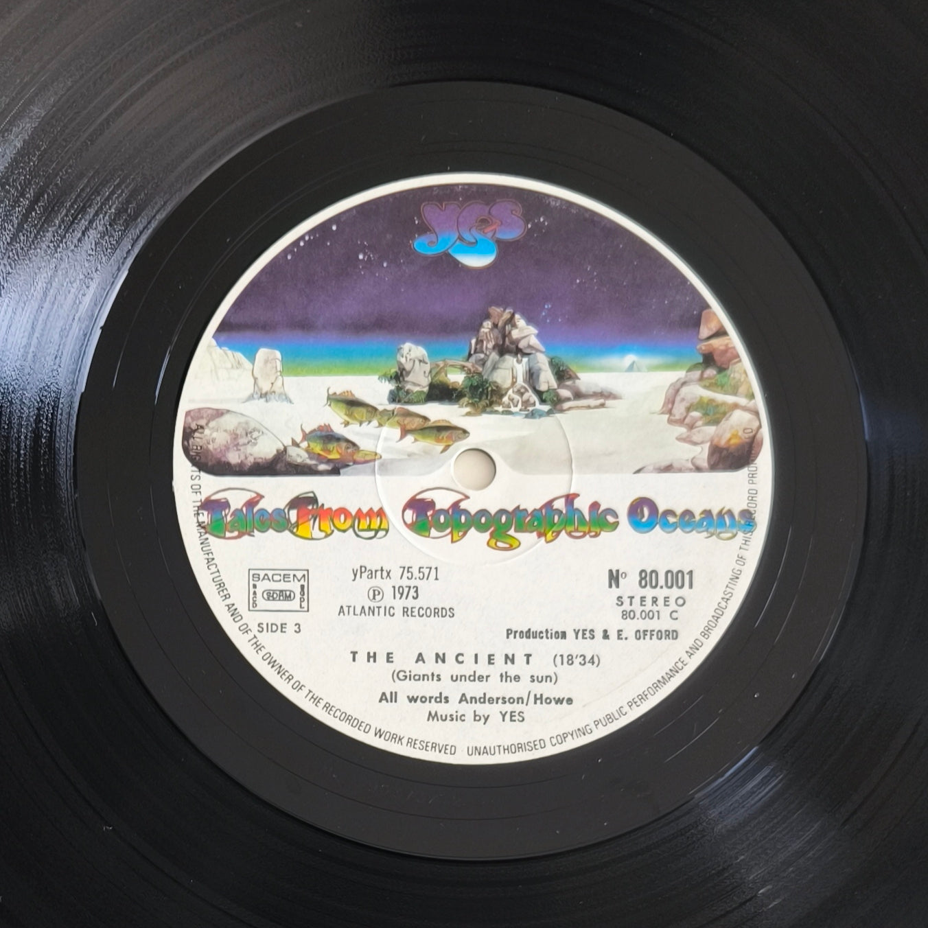 YES - Tales From Topographic Oceans