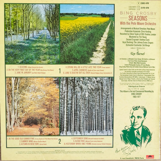 BING CROSBY - Seasons