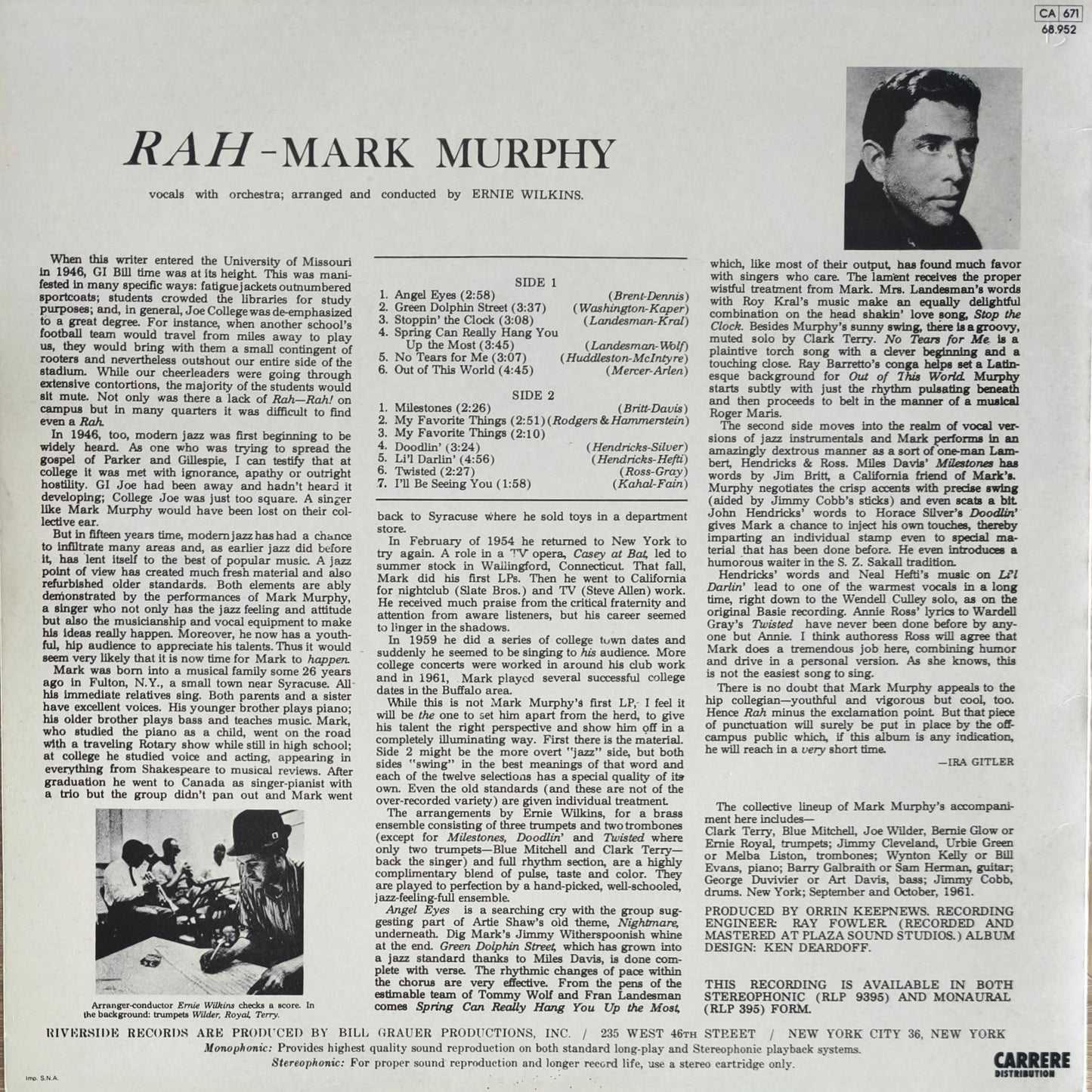 MARK MURPHY - Rah