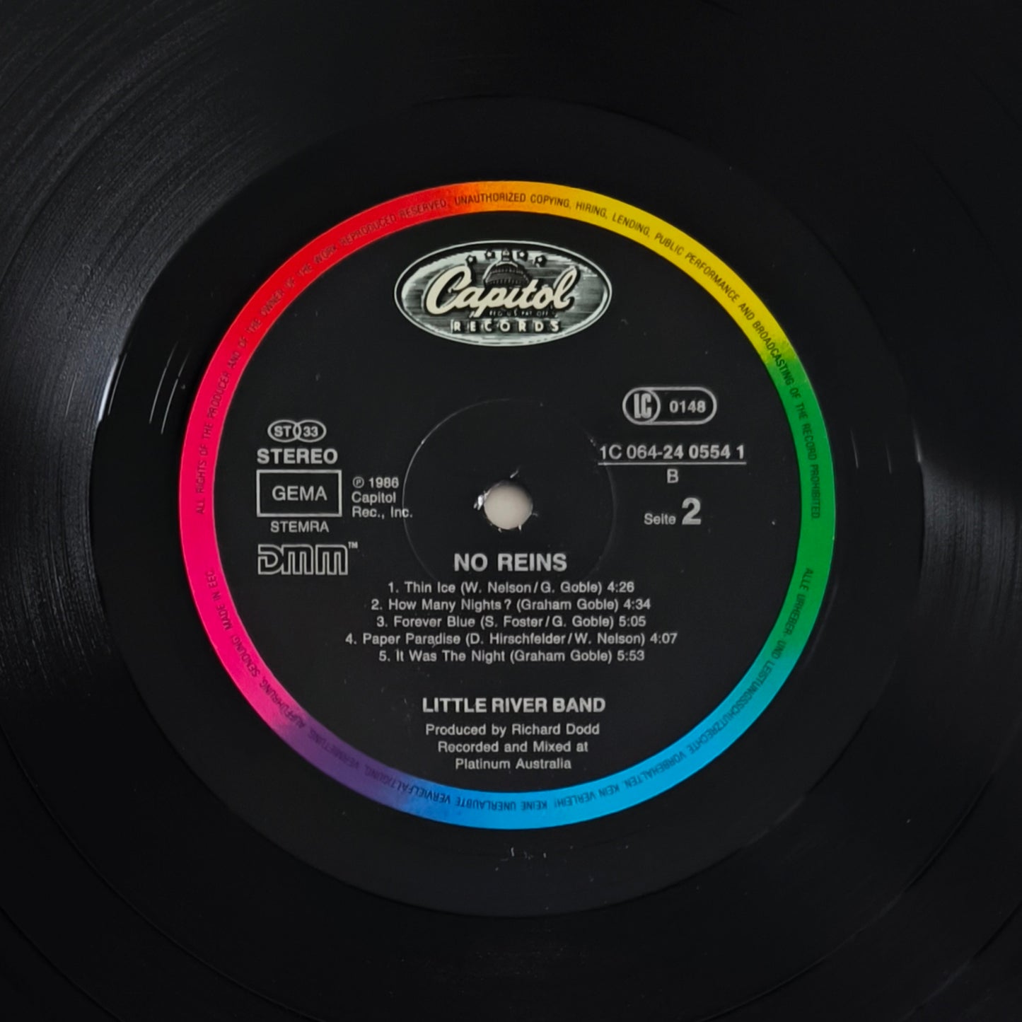 LITTLE RIVER BAND - No Reins