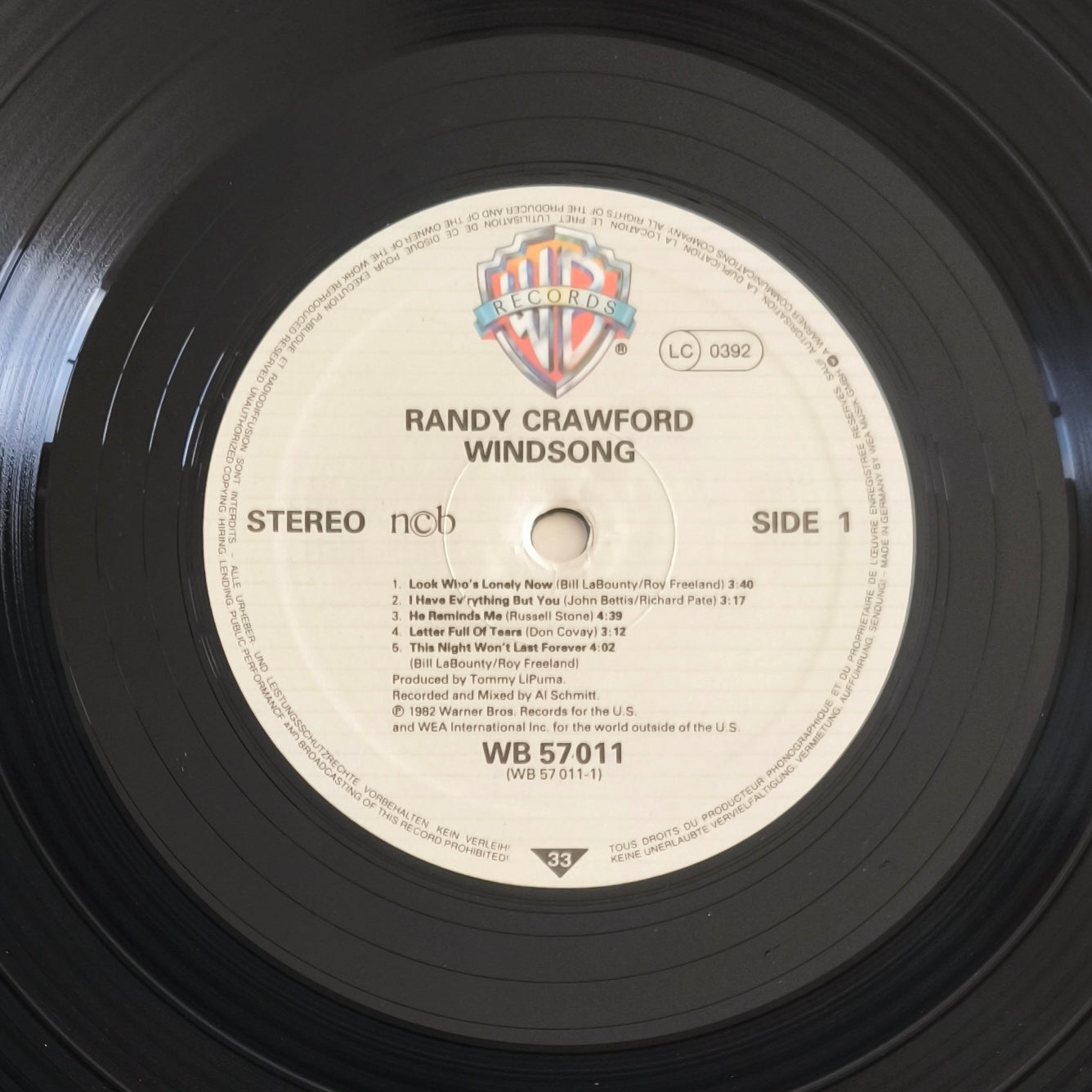 RANDY CRAWFORD - Windsong