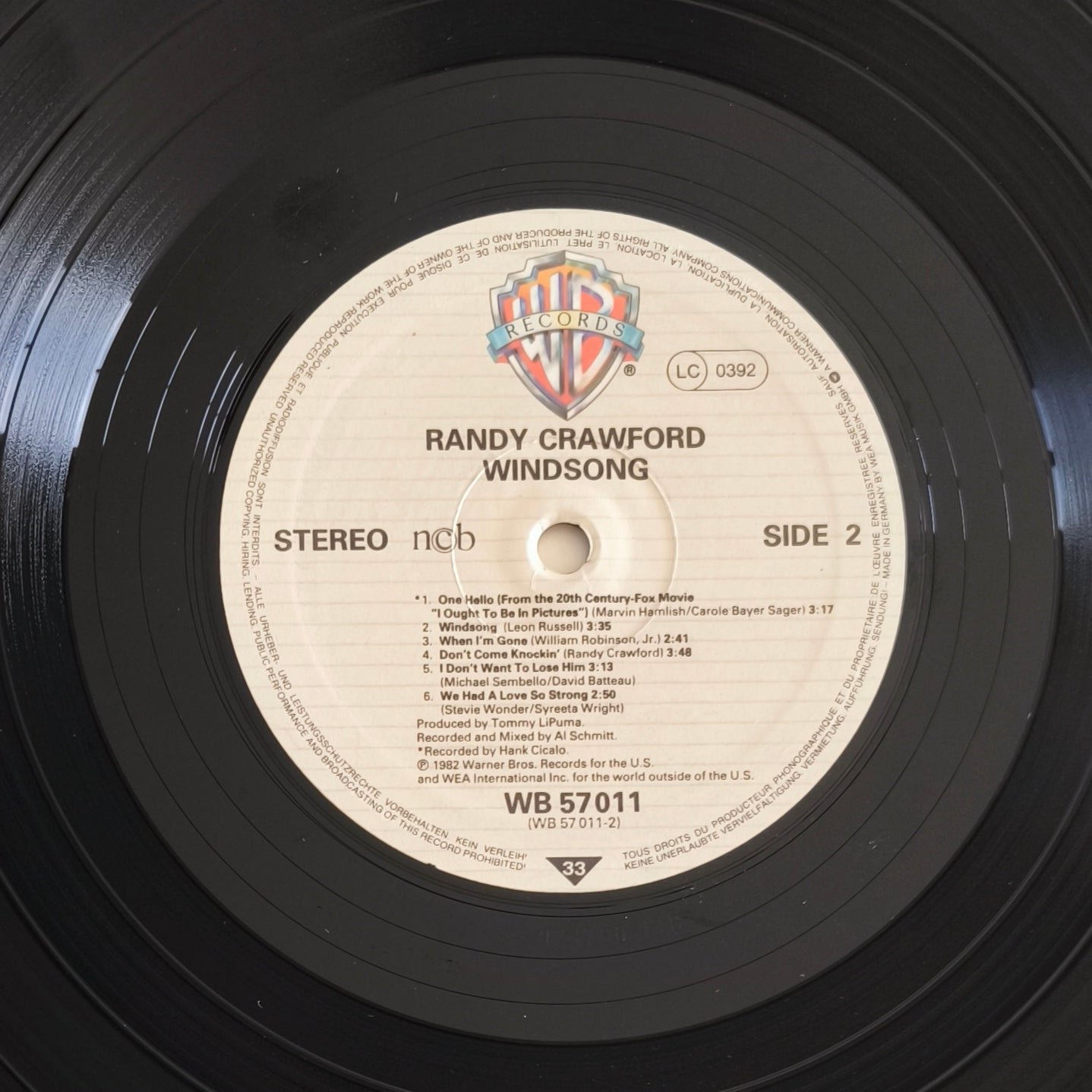 RANDY CRAWFORD - Windsong