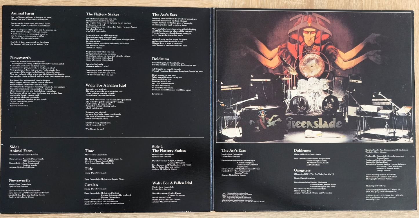 GREENSLADE - Time And Tide (Pressage US)