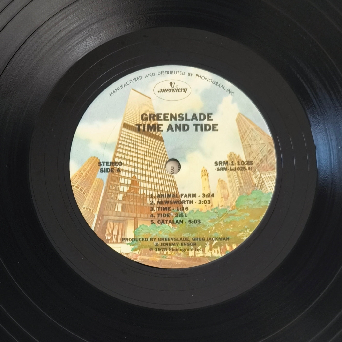 GREENSLADE - Time And Tide (Pressage US)