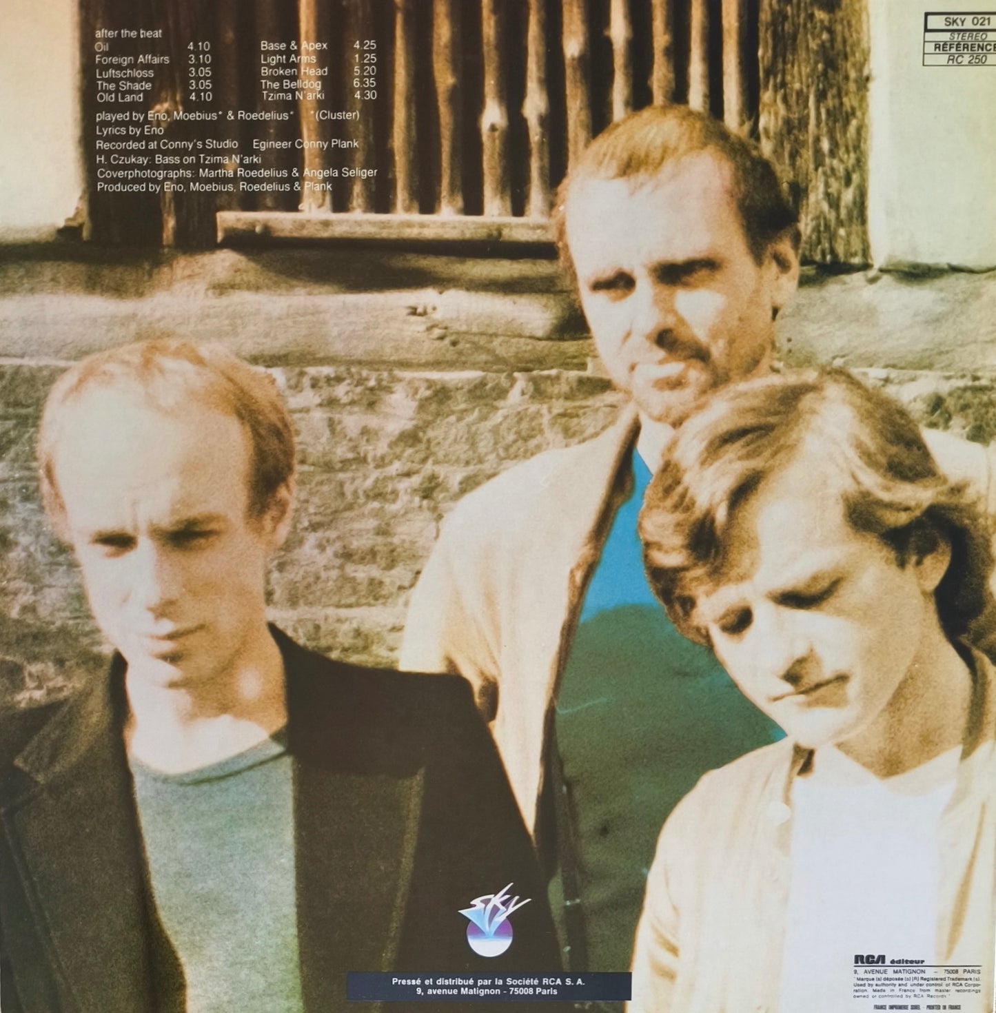 ENO, MOEBIUS, ROEDELIUS - After The Heat