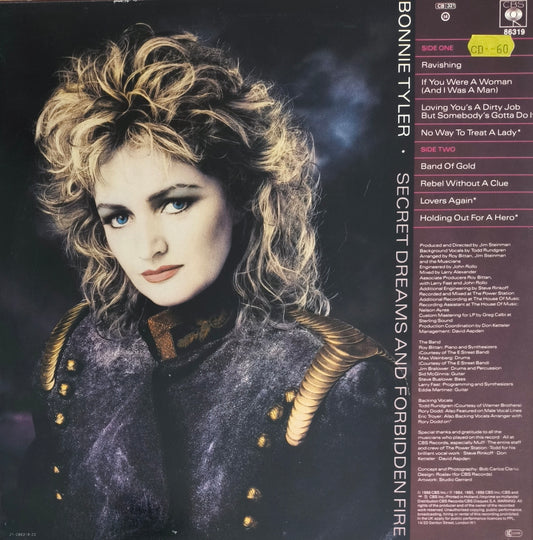 BONNIE TYLER - Secret Dreams And Forbidden Fire