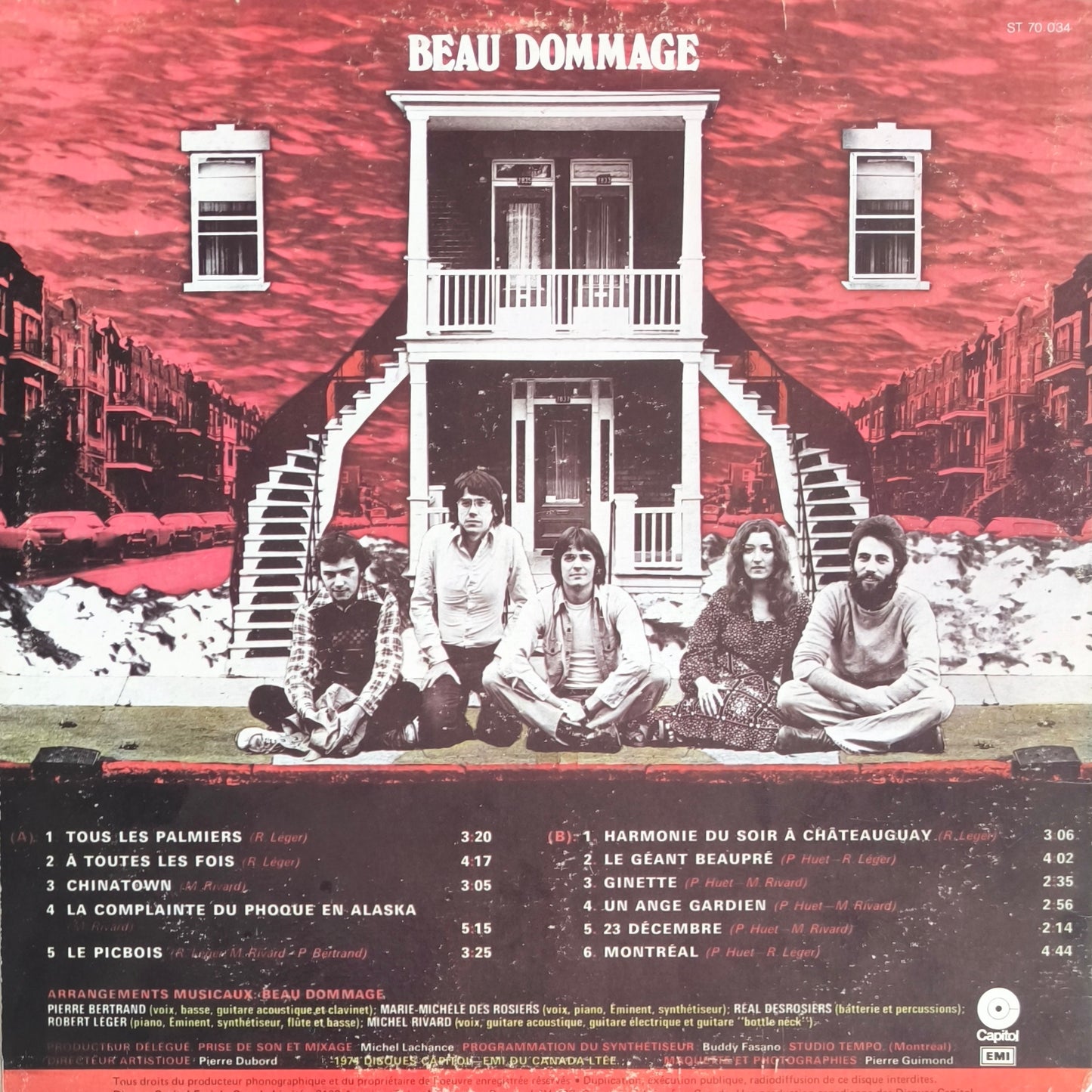 BEAU DOMMAGE - Beau Dommage