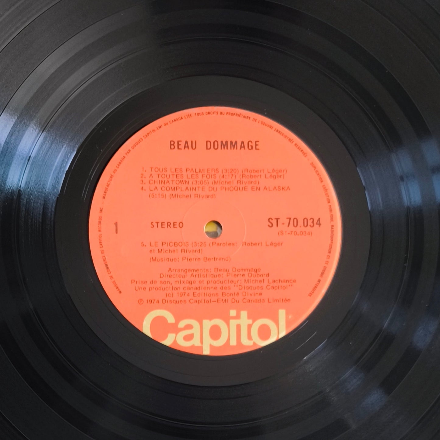 BEAU DOMMAGE - Beau Dommage