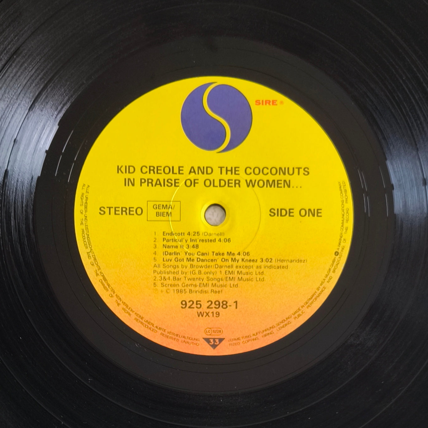 KID CREOLE AND THE COCONUTS - In Praise Of Older Women And Other