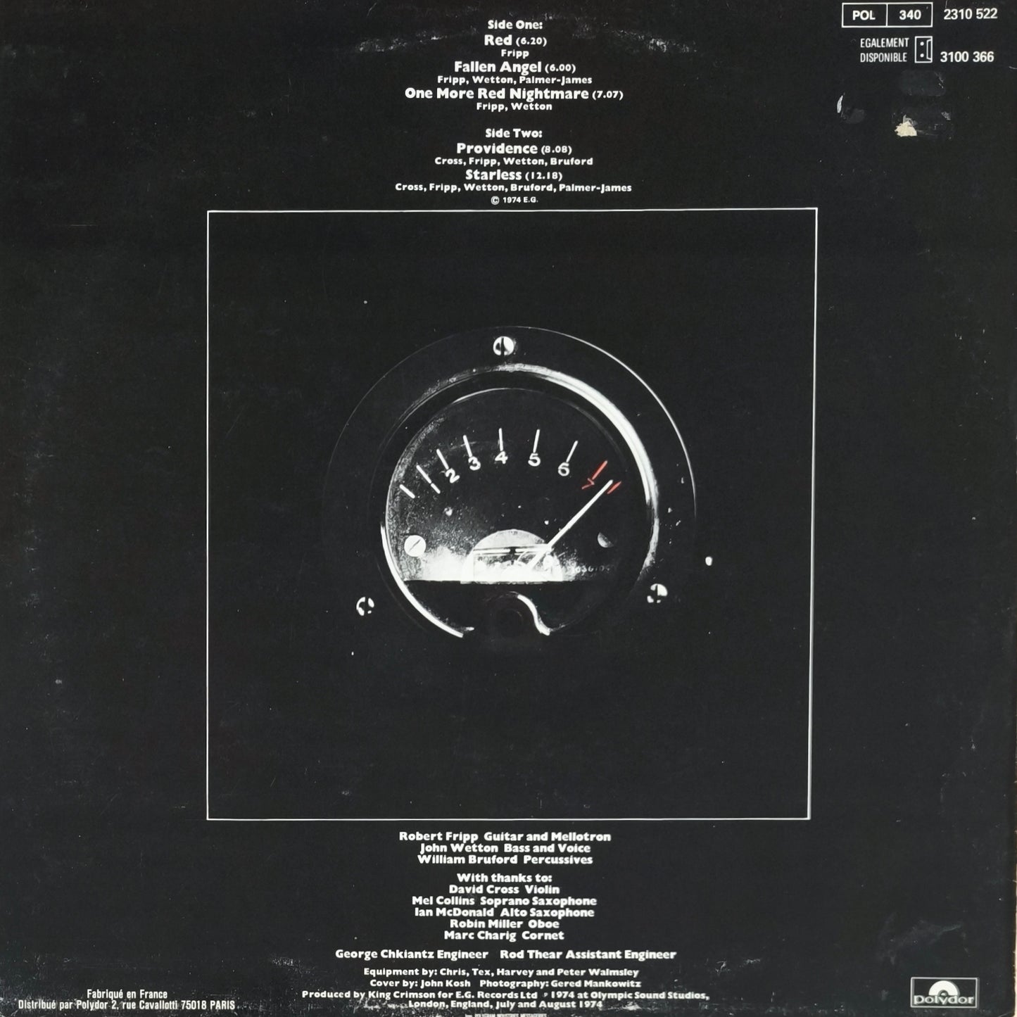 KING CRIMSON - Red