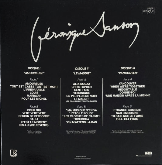 VERONIQUE SANSON - Véronique Sanson (Coffret 3 vinyles)