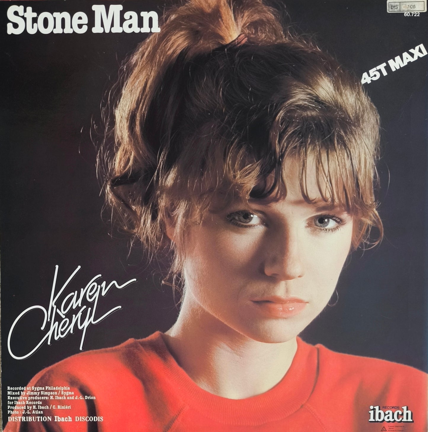KAREN CHERYL - Show Me You're Man Enough (Disque Couleur Rouge)