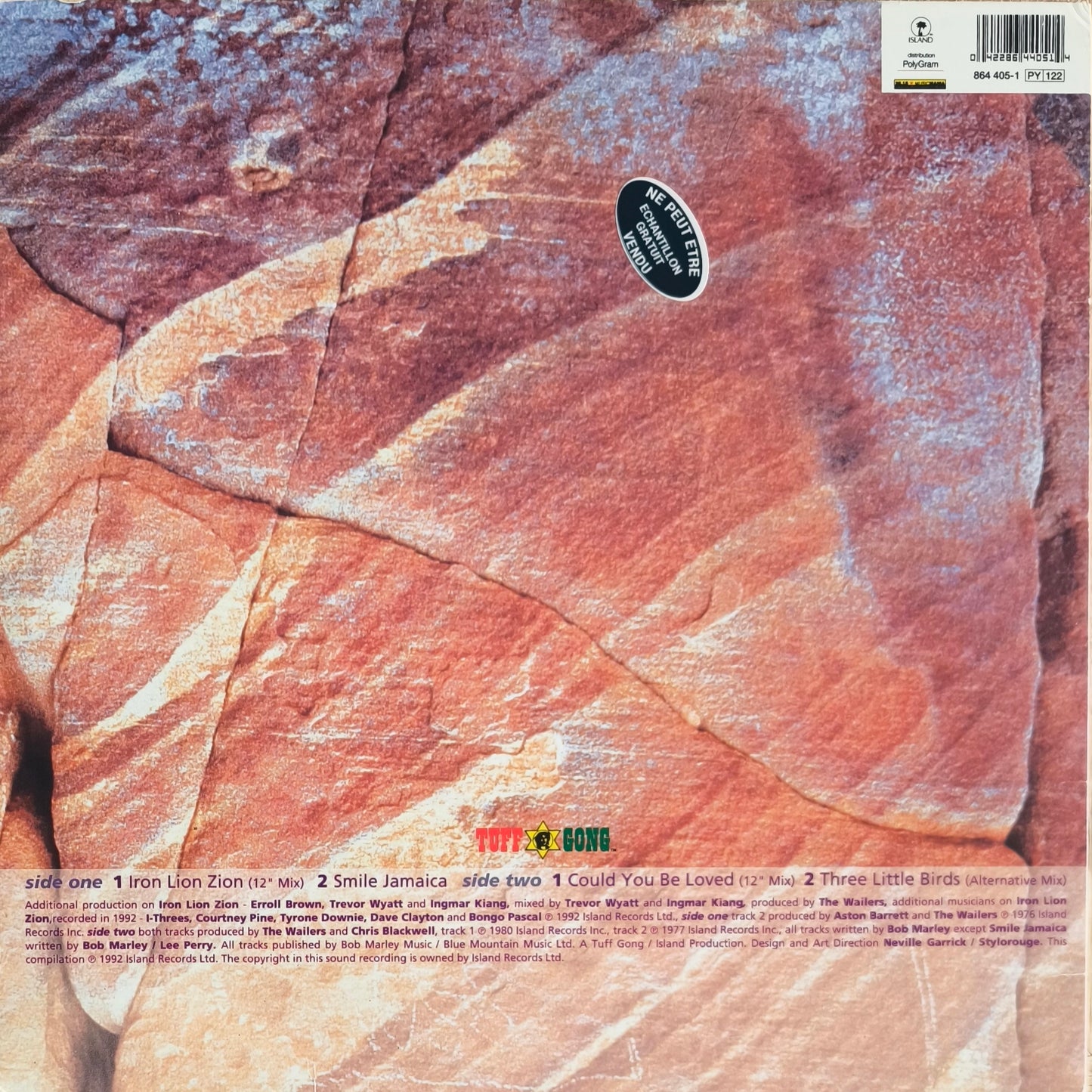 BOB MARLEY & THE WAILERS -  Iron Lion Zion