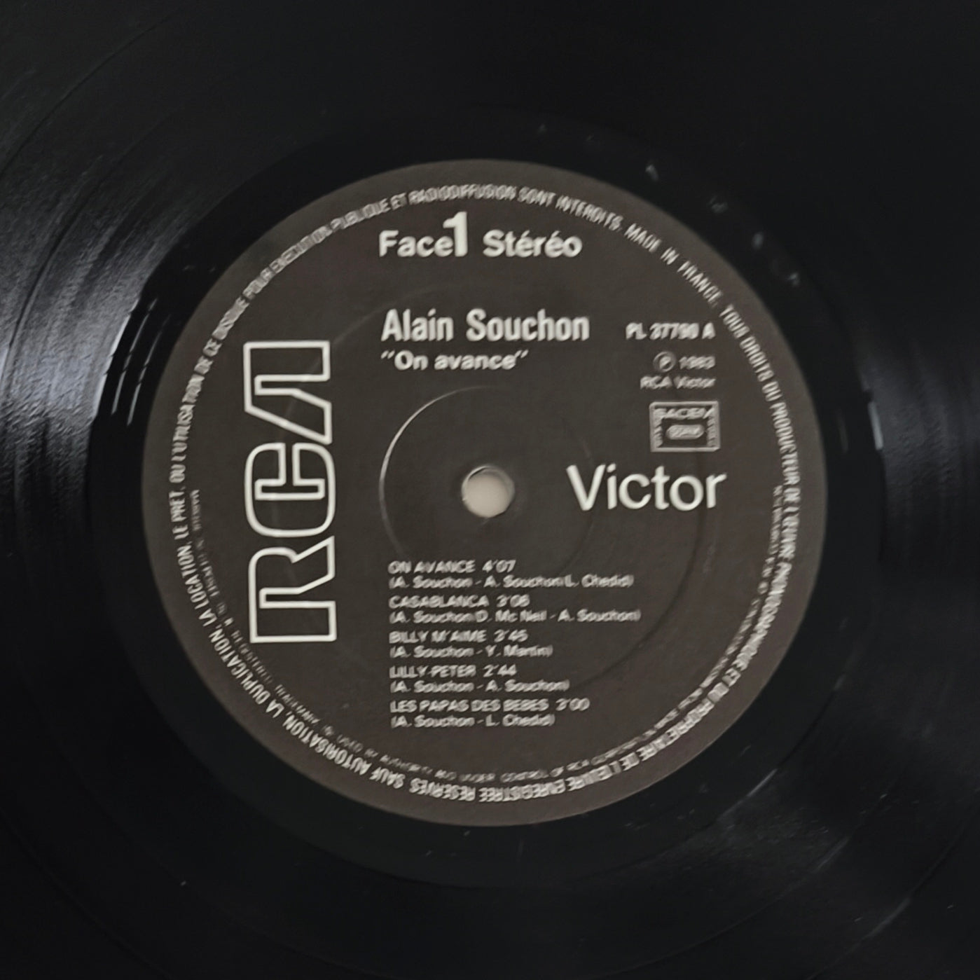 ALAIN SOUCHON - On avance