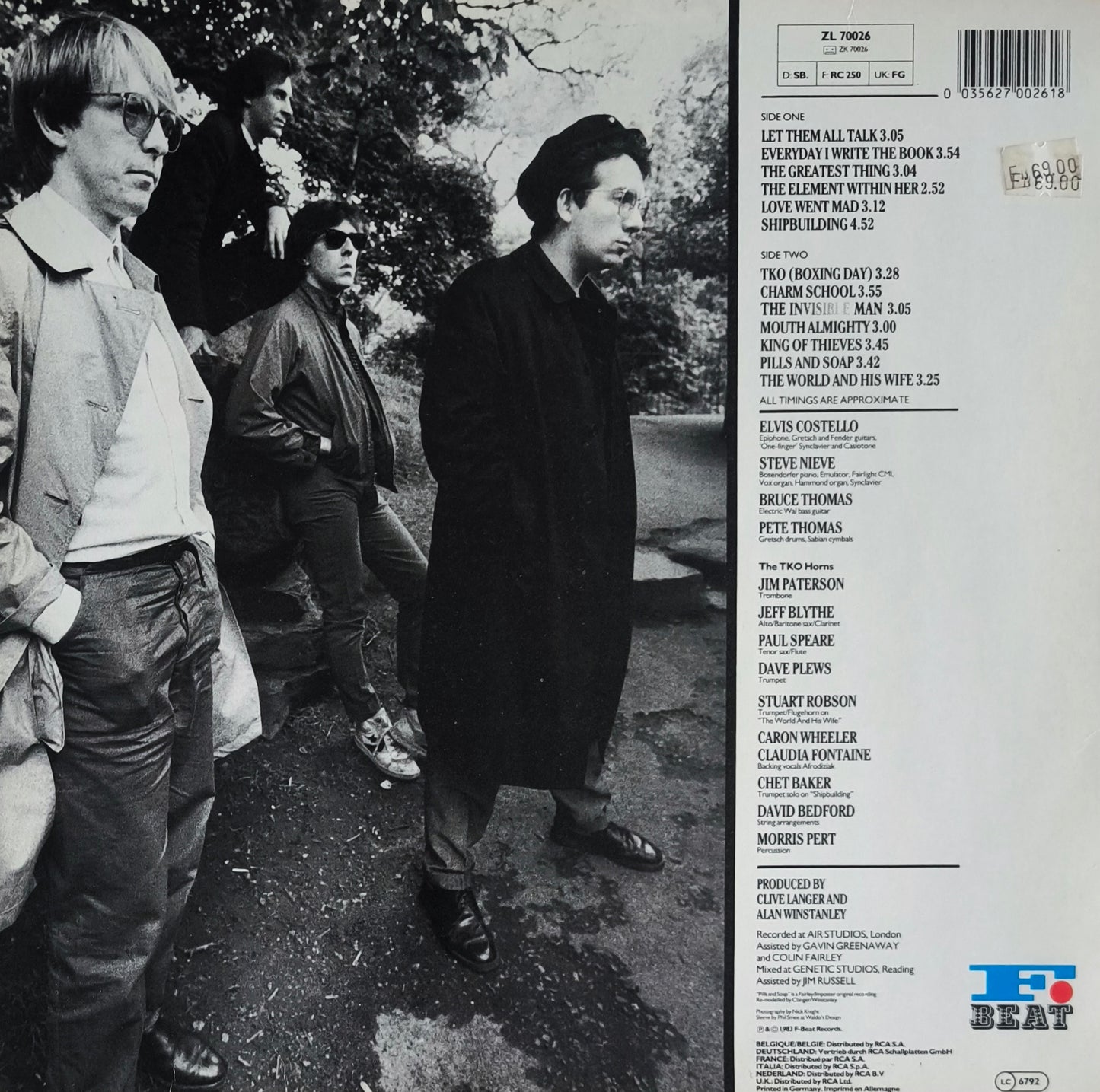 ELVIS COSTELLO AND THE ATTRACTIONS - Punch The Clock