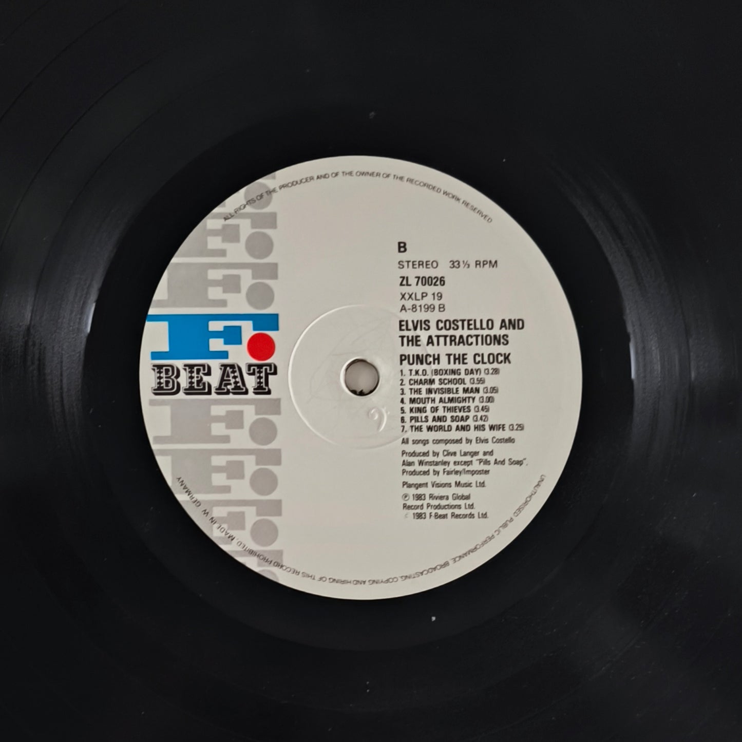 ELVIS COSTELLO AND THE ATTRACTIONS - Punch The Clock