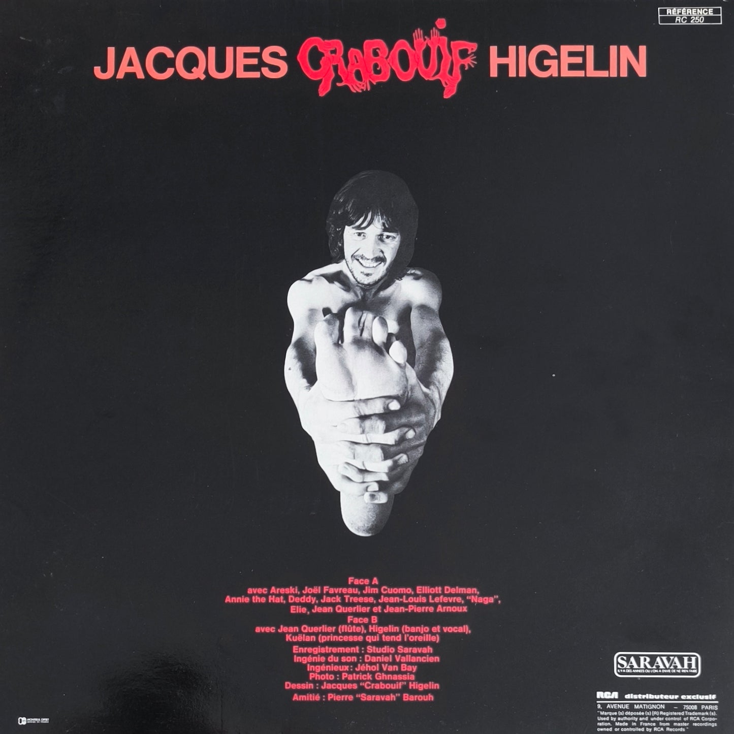 JACQUES HIGELIN - Jacques "Crabouif" Higelin