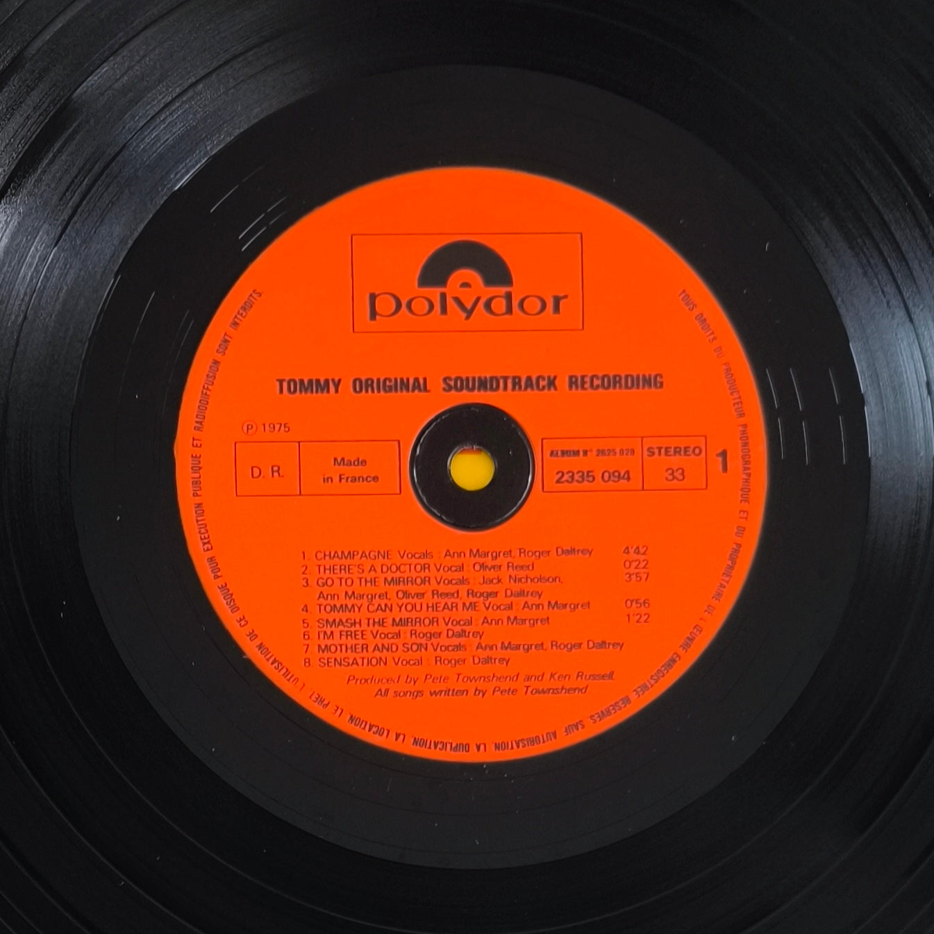 TOMMY - Original Soundtrack Recording