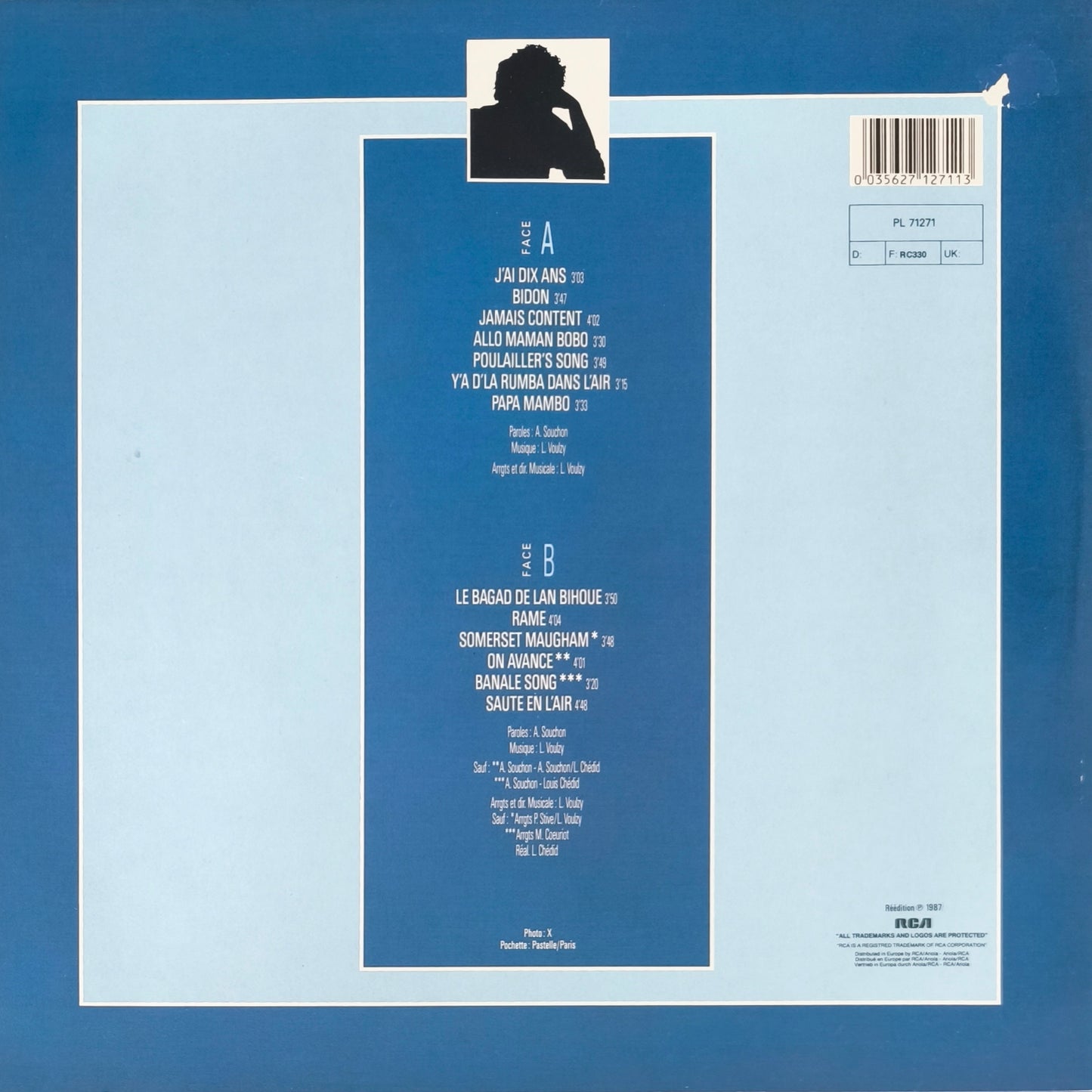 ALAIN SOUCHON - The Best Of Alain Souchon