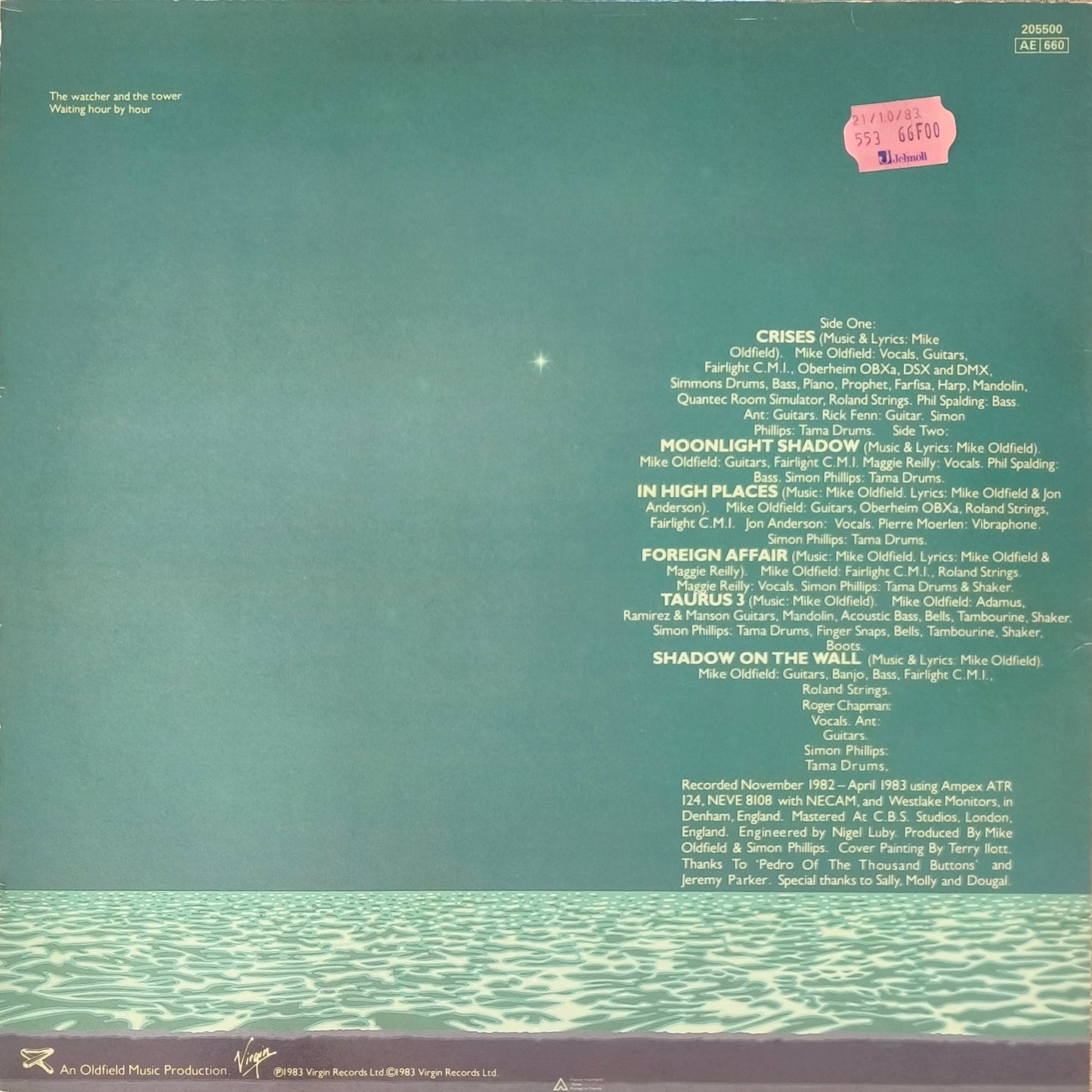 MIKE OLDFIELD - Crises