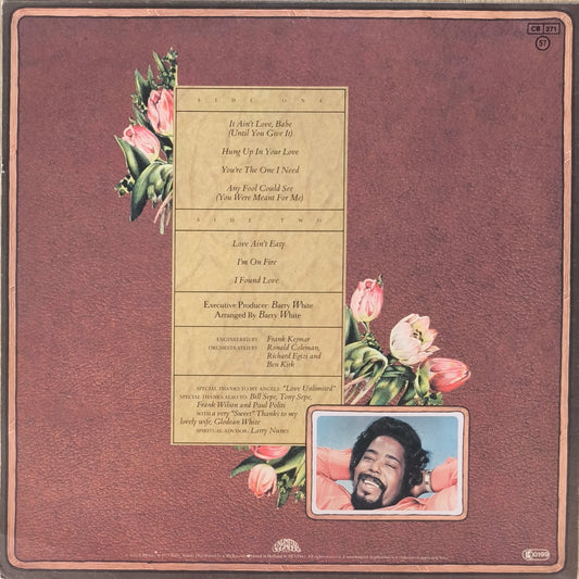 BARRY WHITE - The Message Is Love