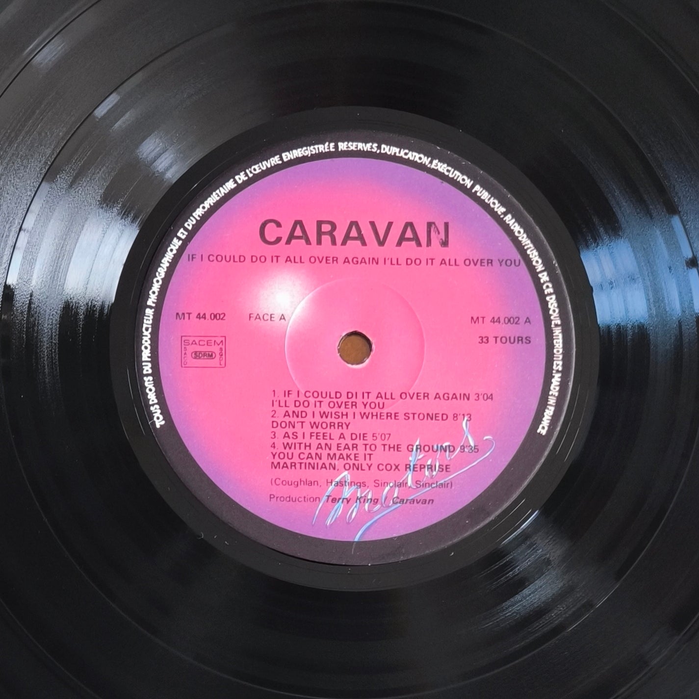 CARAVAN - If I Could Do It All Over Again, I'd Do It All Over You