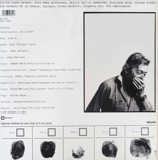 SERGE GAINSBOURG - You're Under Arrest
