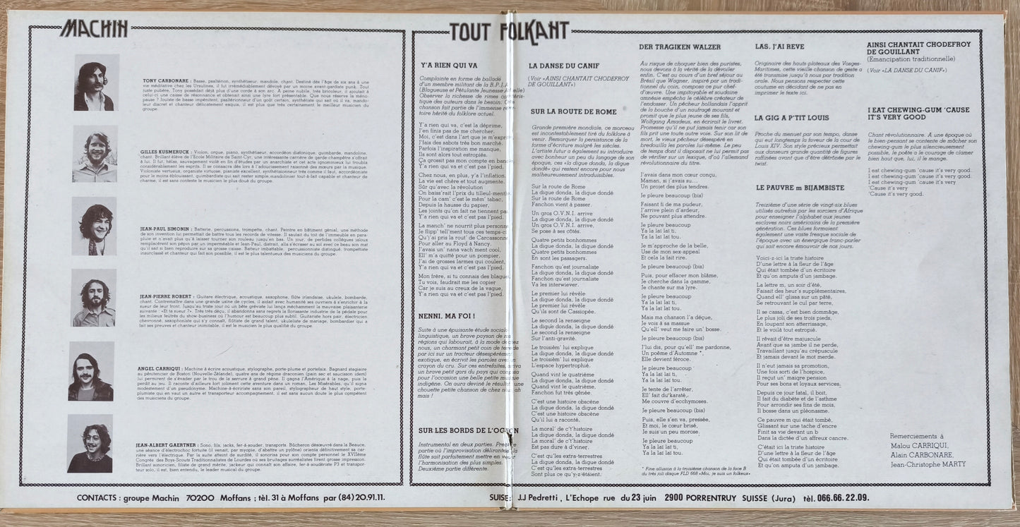 MACHIN - Tout Folkant