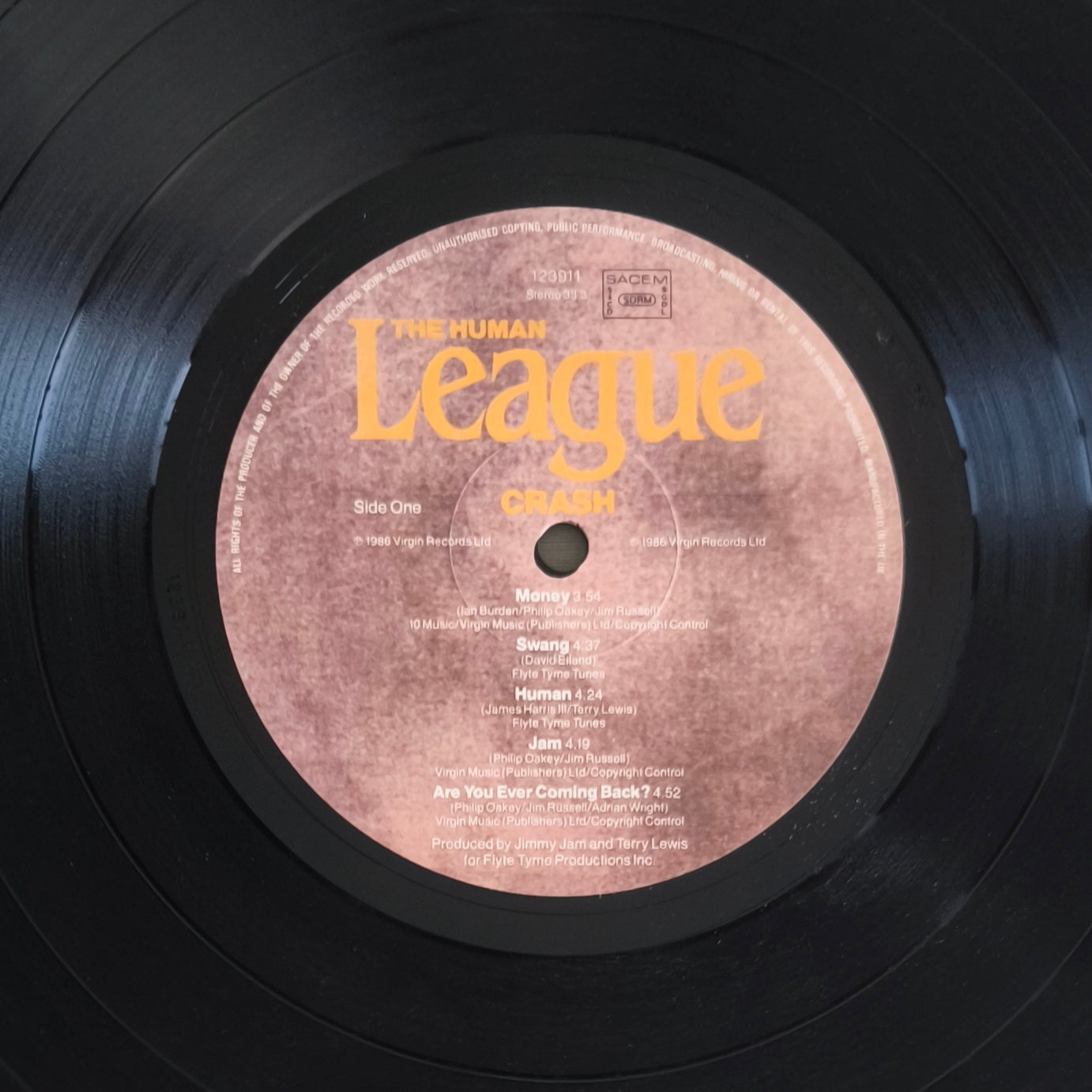 THE HUMAN LEAGUE - Crash