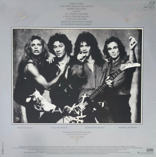 VAN HALEN - Women And Children First