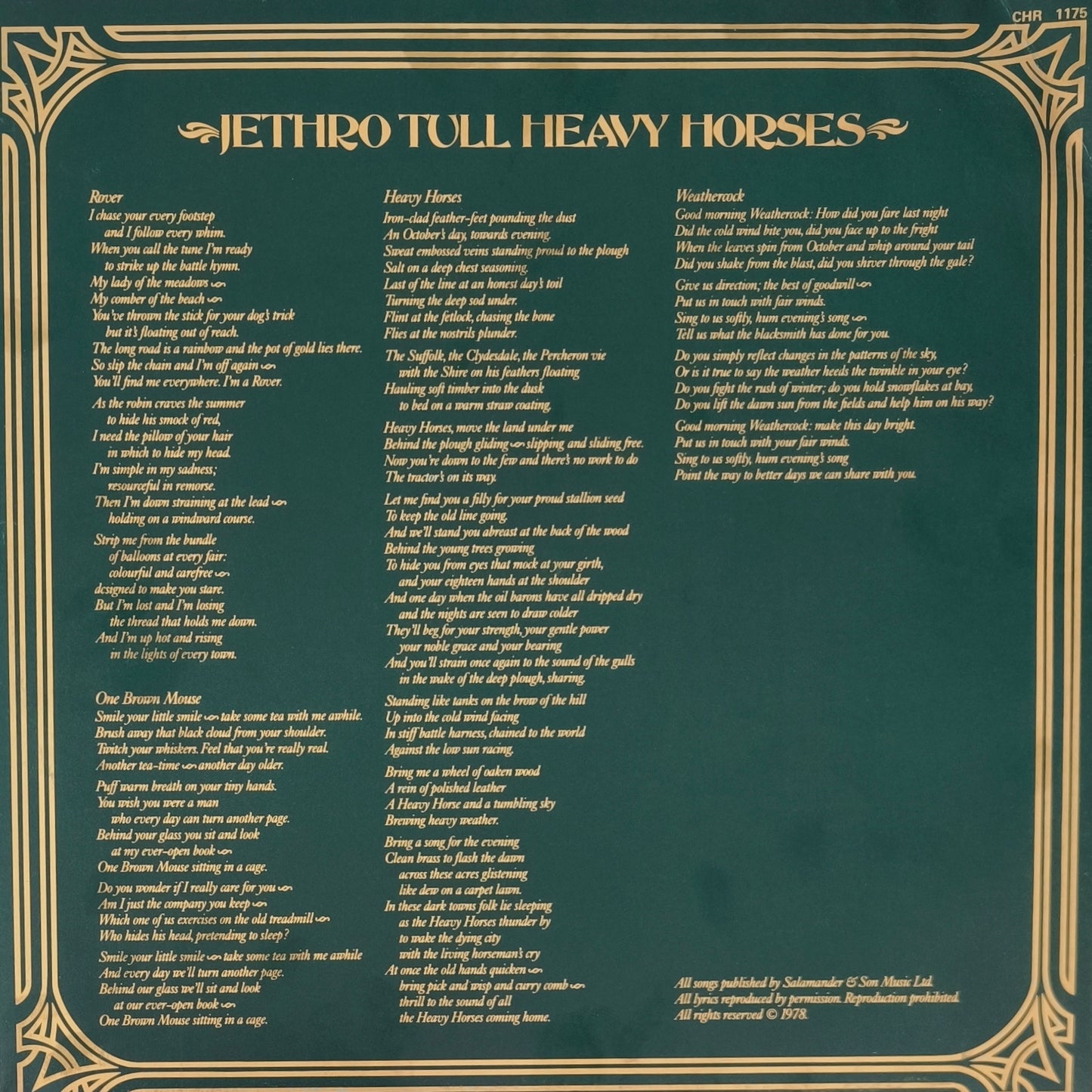 JETHRO TULL - Heavy Horses