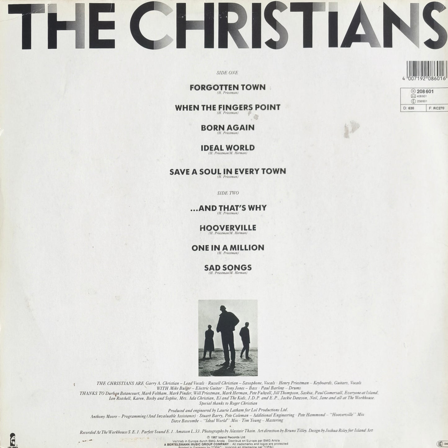 THE CHRISTIANS - The Christians
