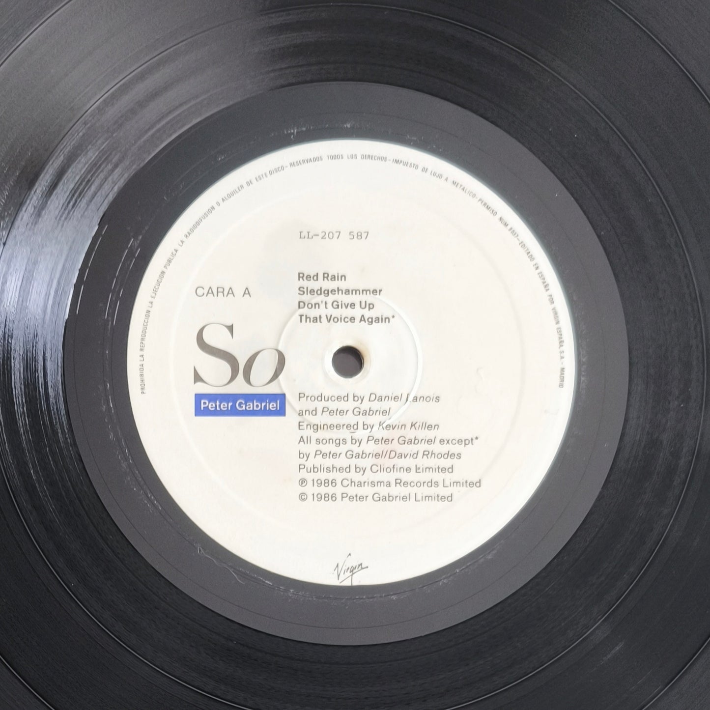 PETER GABRIEL - So (Pressage Espagnol)