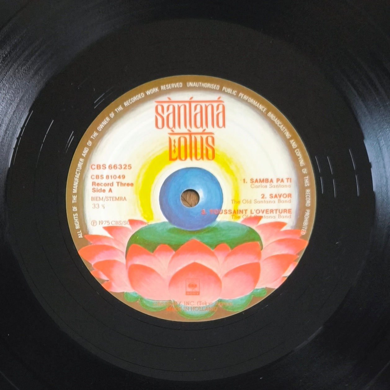 SANTANA - Lotus (triple vinyle)