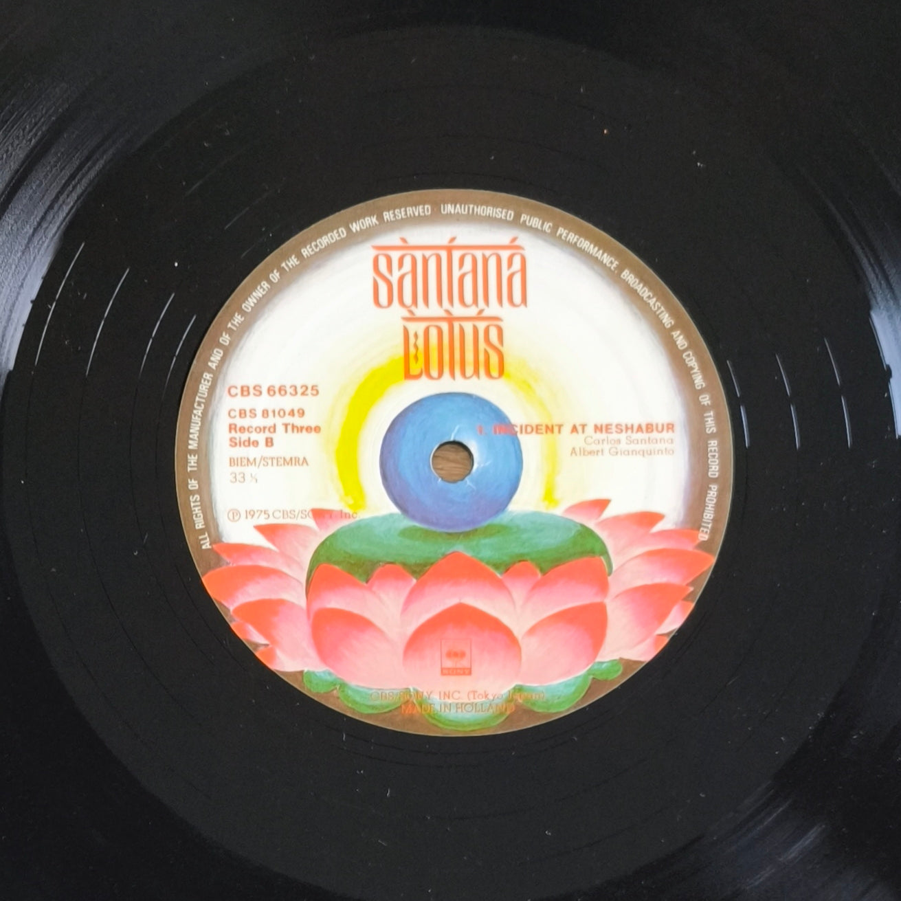 SANTANA - Lotus (triple vinyle)